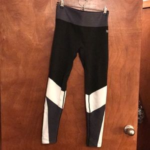 Forever 21 leggings black/white